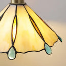GobekUsa Glass Copper LED Pendant Lamp for Dining Room, Nordic Modern Hanging Light Fixtures