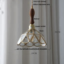 GobekUsa Butterfly Glass Flower LED Pendant Lamp – Tiffany Style Adjustable Hanging Lamp