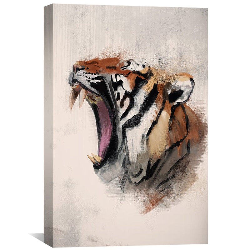 Tiger Roar Canvas