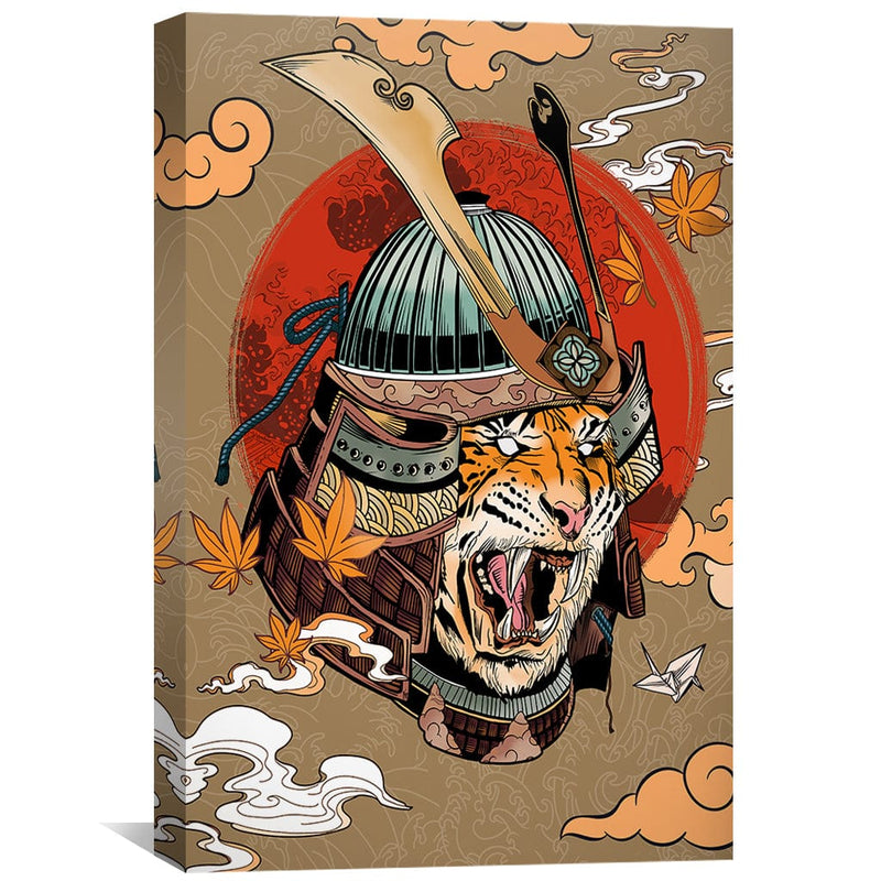 Tiger Samurai Canvas