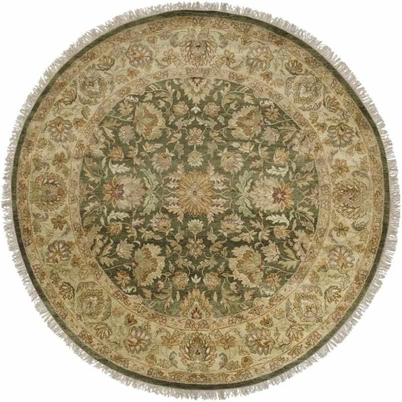 Vilas Traditional Green Area Rug