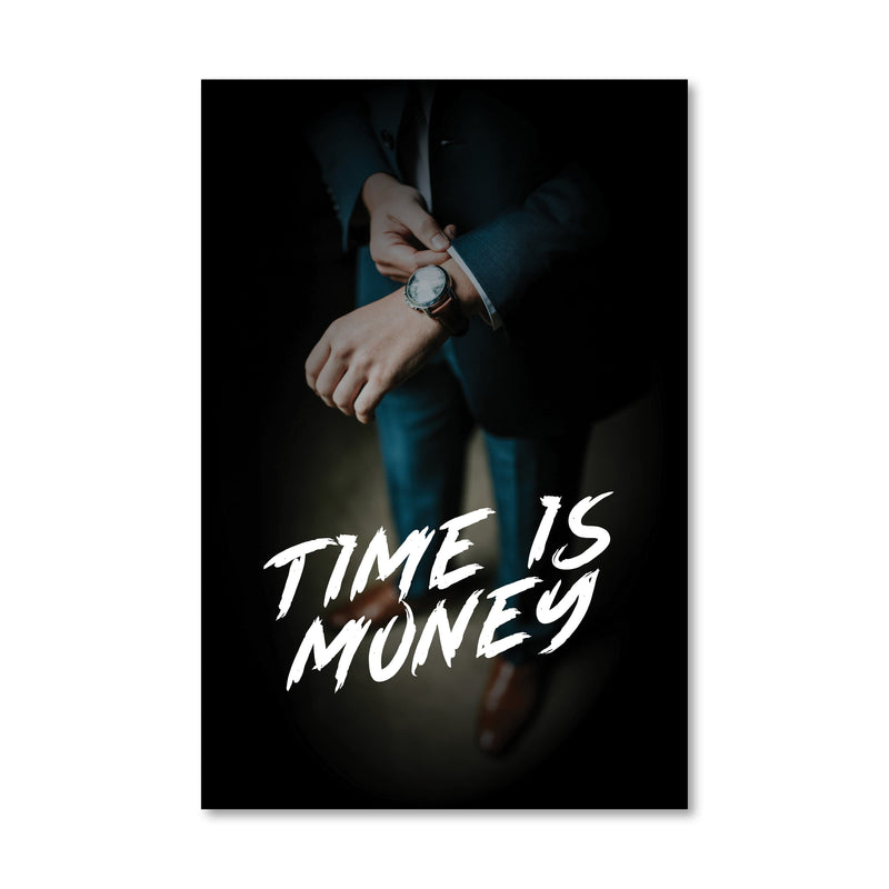 Time is Money Canvas