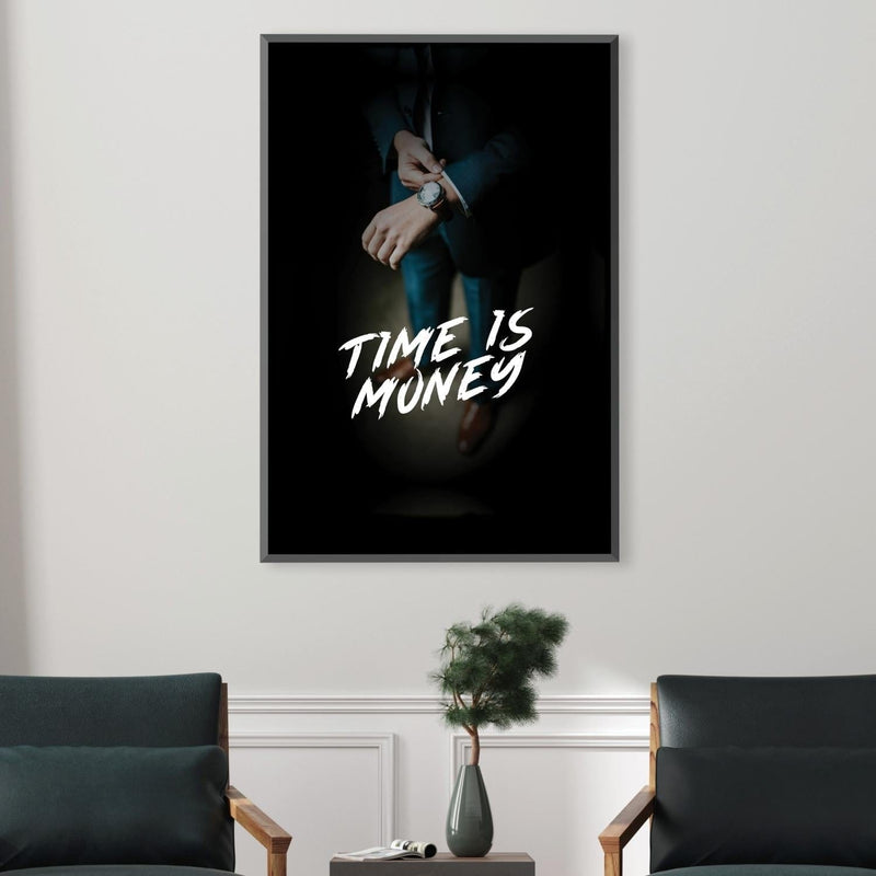 Time is Money Canvas