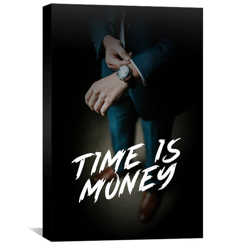 Time is Money Canvas