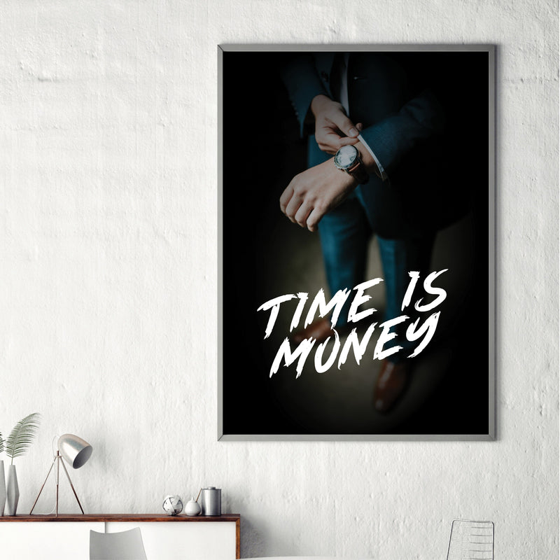 Time is Money Canvas