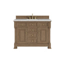 James Martin Brookfield 48" Single Bathroom Vanity, Pecan