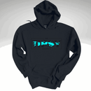 Tipsy Black Out Hoodie  - Glitter Option