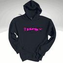 Tipsy Black Out Hoodie  - Glitter Option