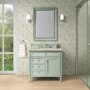 James Martin Brittany 36" Single Bathroom Vanity, Sage Green