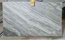 Titanium Gray Bookmatching Polished Marble Slab