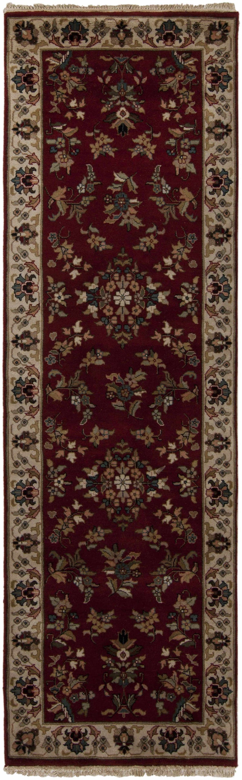 Vona Traditional Red Area Rug