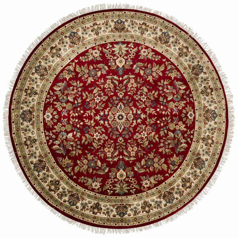 Vona Traditional Red Area Rug