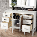 James Martin Addison 48" Single Bathroom Vanity, Glossy White