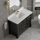 James Martin Brookfield 48" Single Bathroom Vanity, Black Onyx