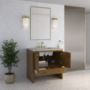 James Martin Hudson 36" Single Bathroom Vanity, Honey Oak