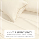 Cotton Solid Flannel Sheet - Nordic Collection by Great Bay Home