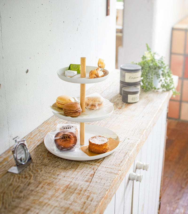 Serving Stand - Steel + Wood, photo 2 of 7