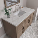 James Martin Portland 48" Single Bathroom Vanity, Whitewashed Walnut