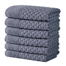 Cotton Diamond Waffle Weave Bath Towel Set - Grayson Collection by Great Bay Home