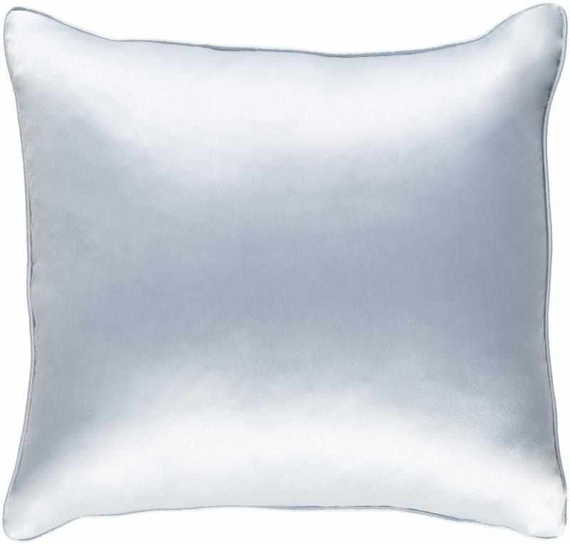 Holtheme Pale Blue Pillow Cover