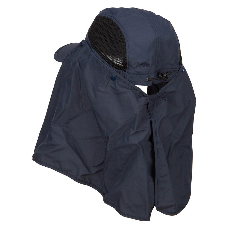 Taslon UV Cap with Removable Neck Flap
