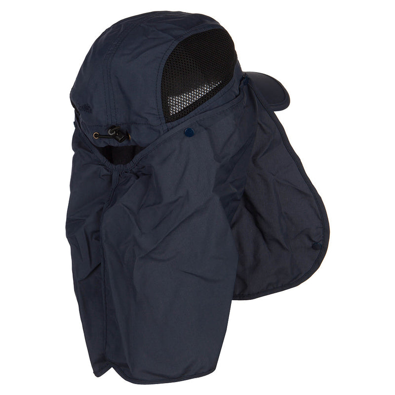 Taslon UV Cap with Removable Neck Flap