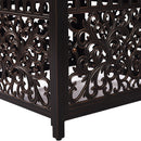 Aluminum 42-in Square Patio Fire Table Set with Swivel Rocking Chairs