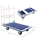 660 Pounds Folding Platform Cart Dolly Hand Truck by LJGDeals