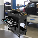 Rolling Mechanics Tool Cart Slide Top Utility Storage Cabinet Organizer 2 Drawers by LJGDeals