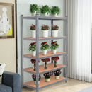 71 inch Heavy Duty Steel Adjustable 5 Level Storage Shelves by LJGDeals