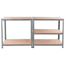 71 inch Heavy Duty Steel Adjustable 5 Level Storage Shelves by LJGDeals