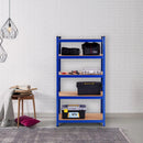 29.5 x 59 Inch Adjustable 5-layer 2000 lbs Capacity Tool Shelf-Blue by LJGDeals