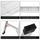Heavy Duty Portable Bench Aluminum Folding Step Ladder by LJGDeals