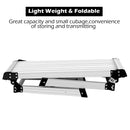 Heavy Duty Portable Bench Aluminum Folding Step Ladder by LJGDeals