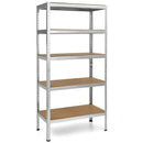 71 inch Heavy Duty Steel Adjustable 5 Level Storage Shelves by LJGDeals