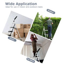 4-Step Folding Ladder with Anti-Slip Pedal Platform 330Lbs Capacity by LJGDeals