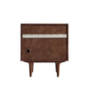 James Martin Amberly 30" Dual Mount Single Bathroom Vanity, Mid-Century Walnut