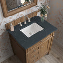 James Martin Brittany 30" Single Bathroom Vanity, Saddle Brown