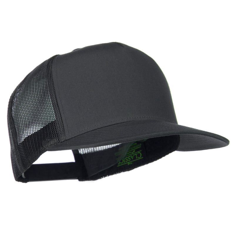 5 Panel Mesh Trucker Snapback Cap