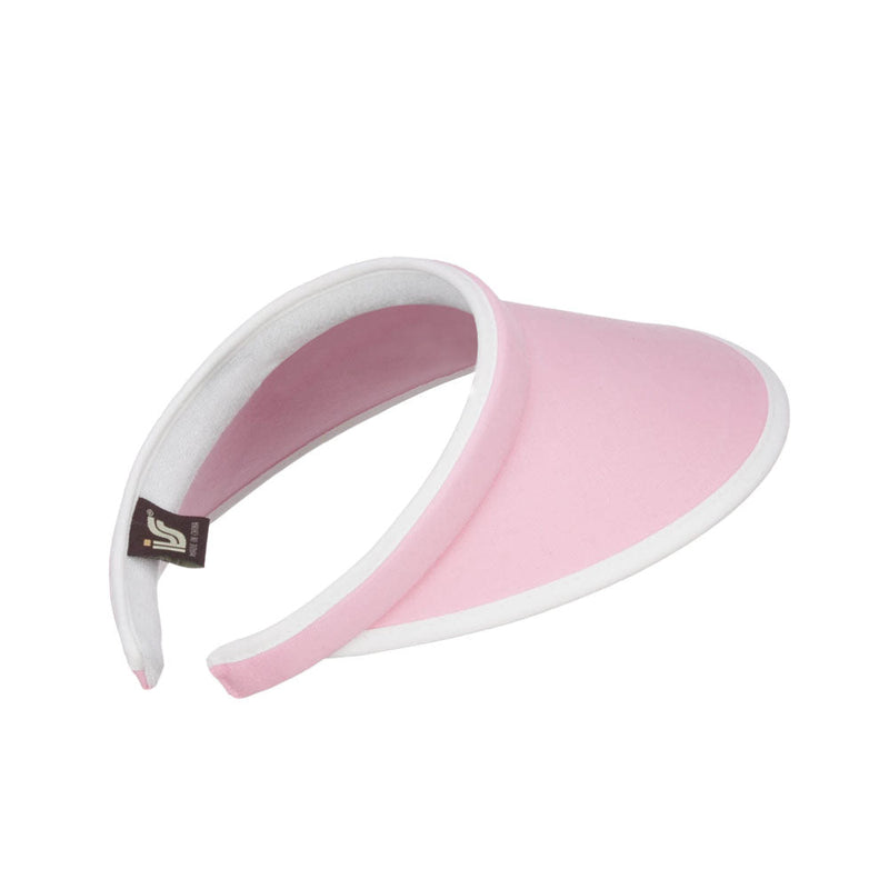 Trim Brushed Cotton Clip On Visor