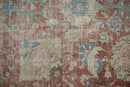 11x14 Vintage Distressed Tabriz Carpet