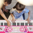 49 Keys Kids Piano Keyboard for Kids 3+-Pink by LJGDeals