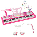 49 Keys Kids Piano Keyboard for Kids 3+-Pink by LJGDeals
