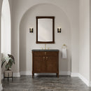 James Martin Kinnsden 36" Single Bathroom Vanity, Sable Oak