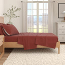 Cotton Solid Flannel Sheet - Nordic Collection by Great Bay Home