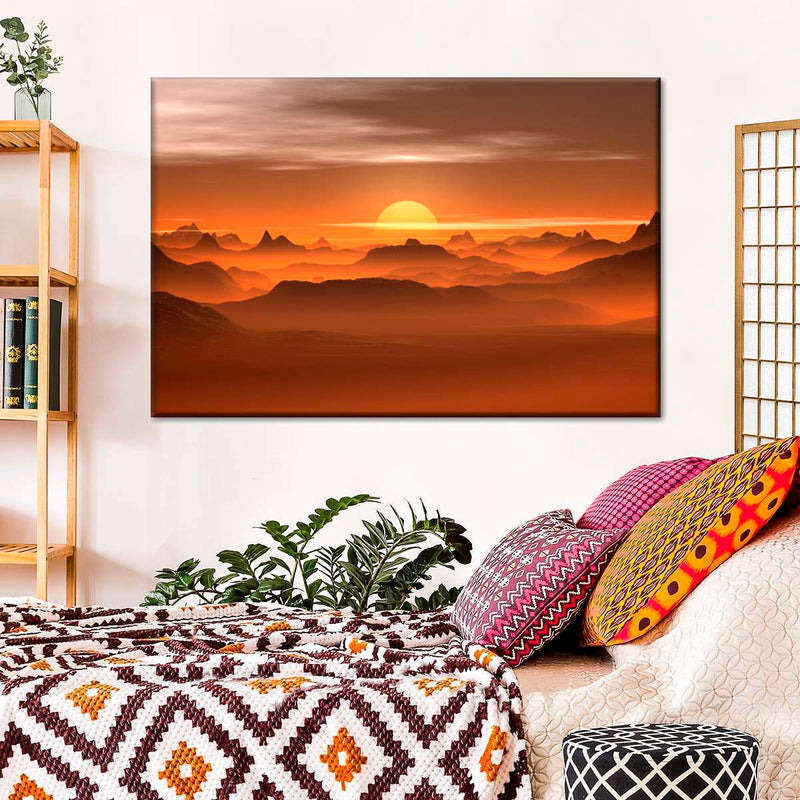 Gorgeous View Of Sunset Wall Art