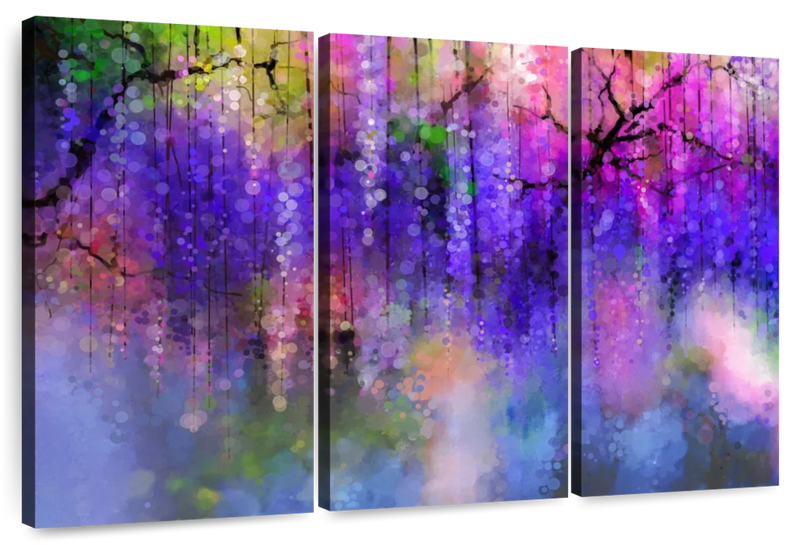 Spring Landscape Abstract Wall Art