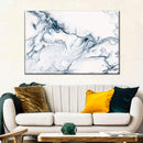 Grey And White Abstract Wall Art