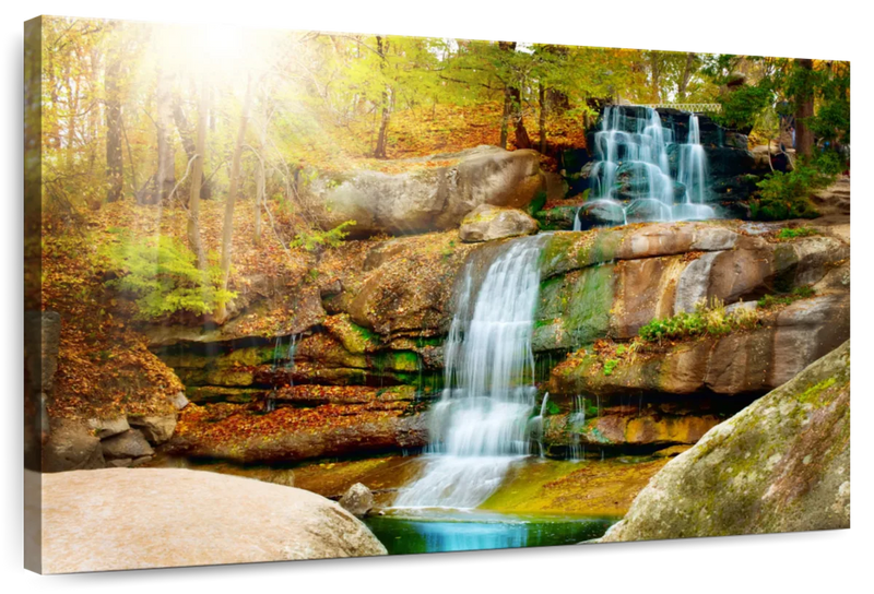 Dazzling Waterfall Wall Art