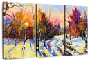 Snowy Forest Wall Art